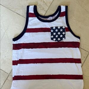 Tommy Bahama Patriotic Striped Kids Tank Top